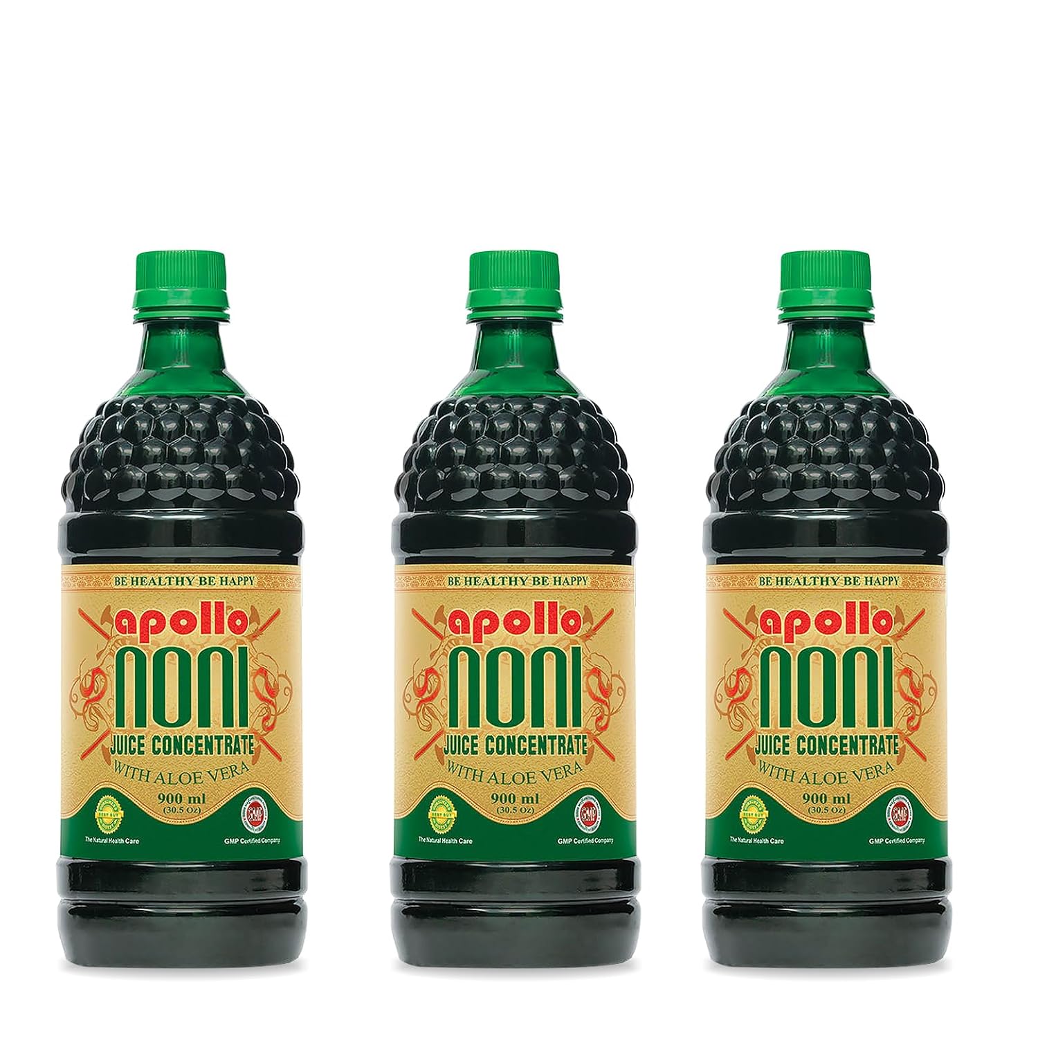 Apollo Noni Juice Concentrate 900ml (Pack of 3)