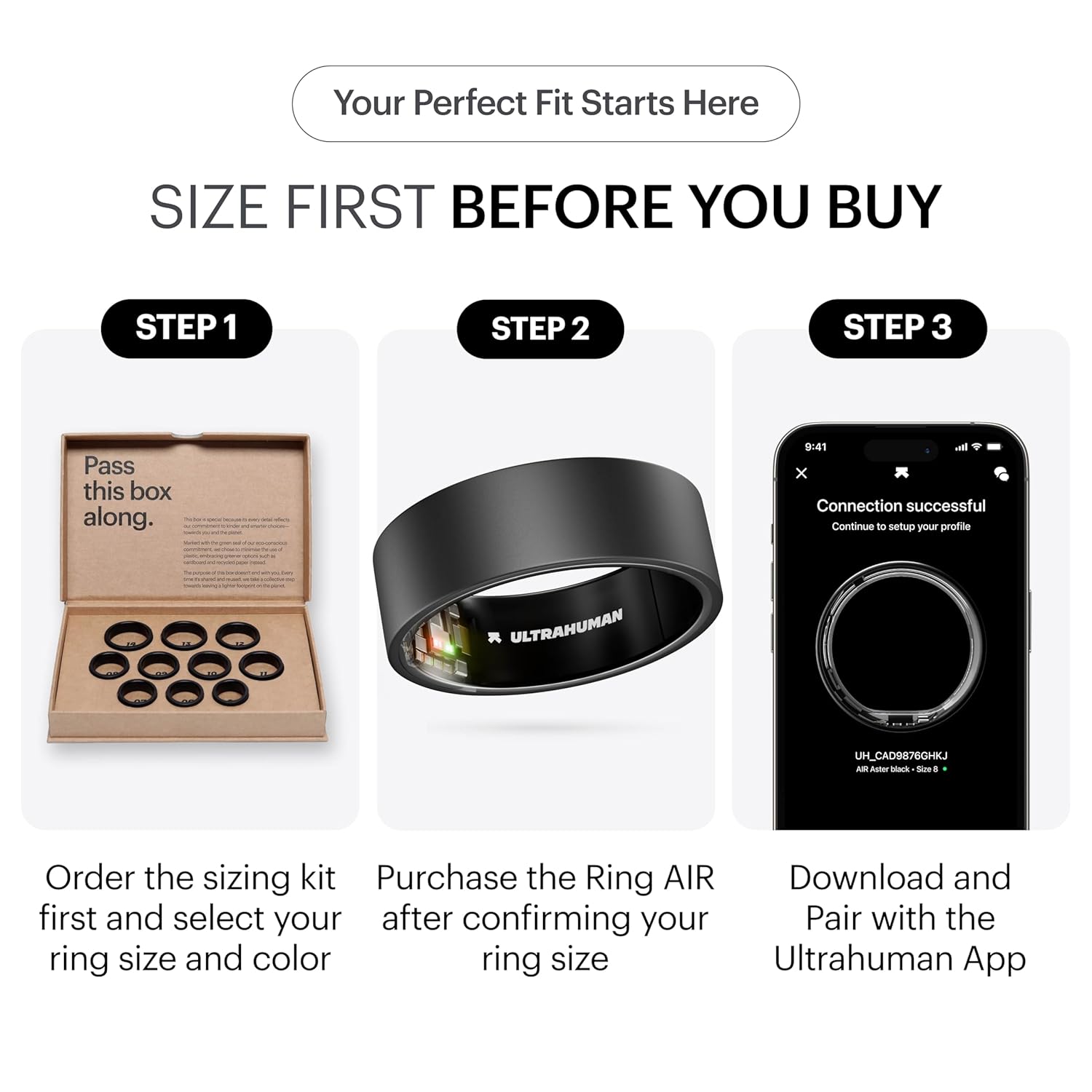 Ultrahuman Ring AIR Smart Ring