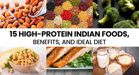15 High-Protein Indian Meals for Muscle Gain & Weight Loss (Veg Recipes Inside)