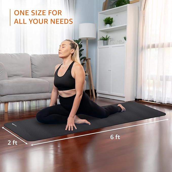 Premium Yoga Mat – Non-Slip Performance Mat for Home, Studio & Gym Workouts (2026 Edition)
